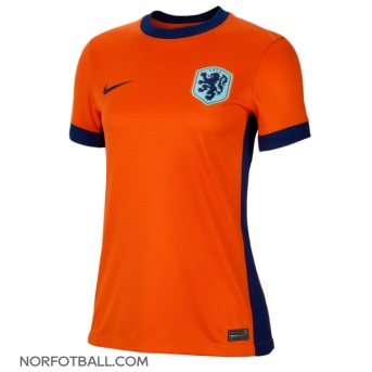 Billige Fotballdrakt Nederland Replika Hjemmedrakt Dame EM 2024 Kortermet